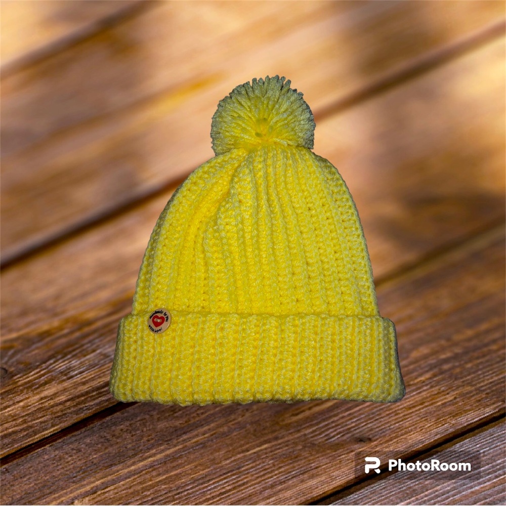 Handmade Yellow Hat
